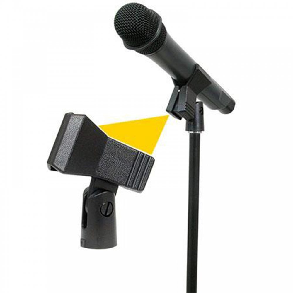 Universal Microphone Holder With Spring Clip