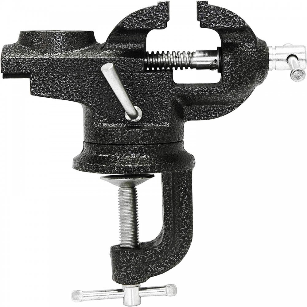 360 Swivel Base Rotate 60mm Jaw Table Vice inc Anvil & Work bench Clamp