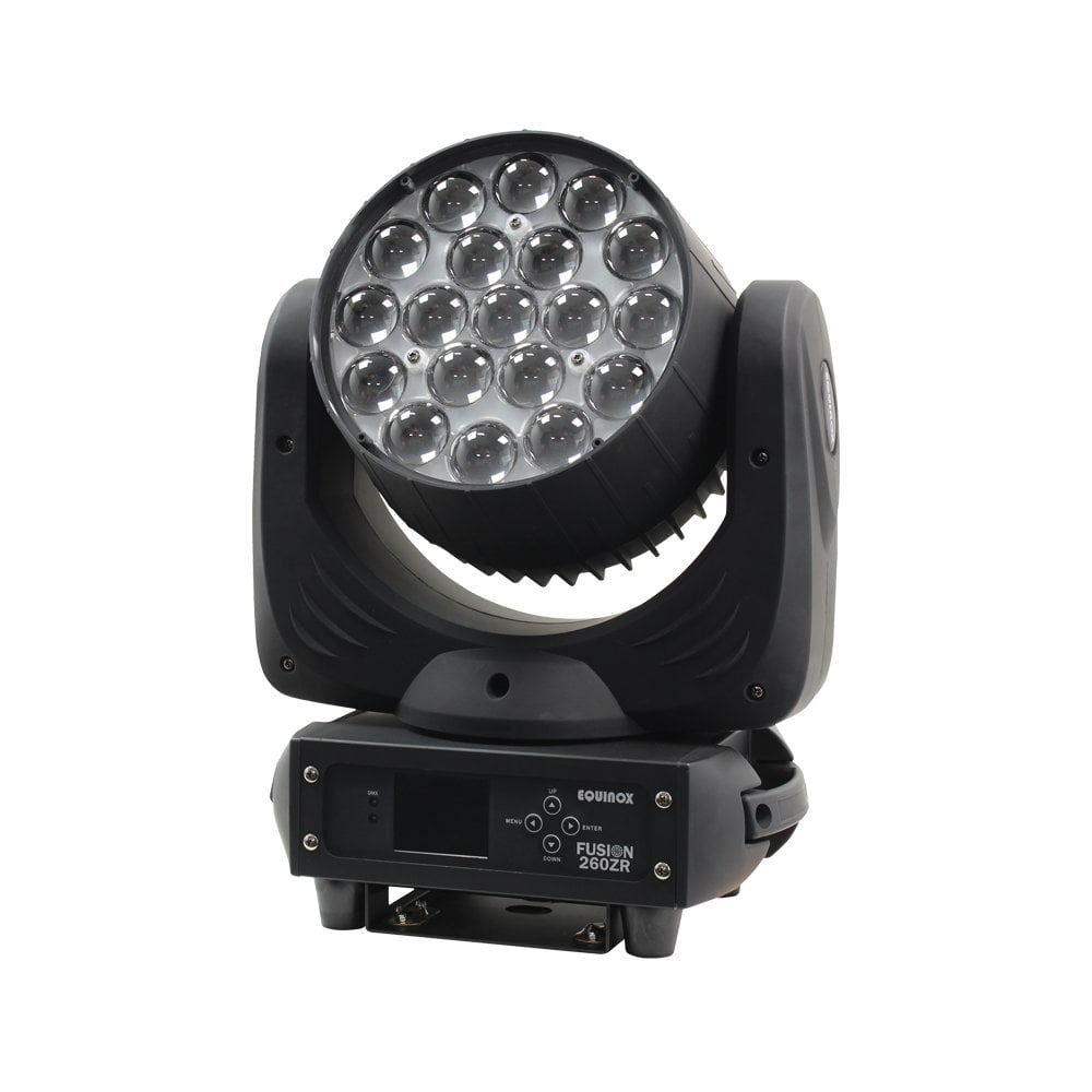 Quad Colour LED Moving Head Wash with Zoom