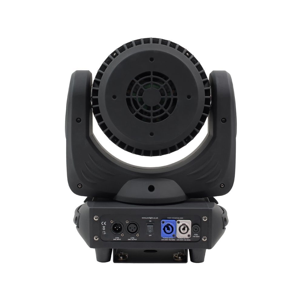 Quad Colour LED Moving Head Wash with Zoom