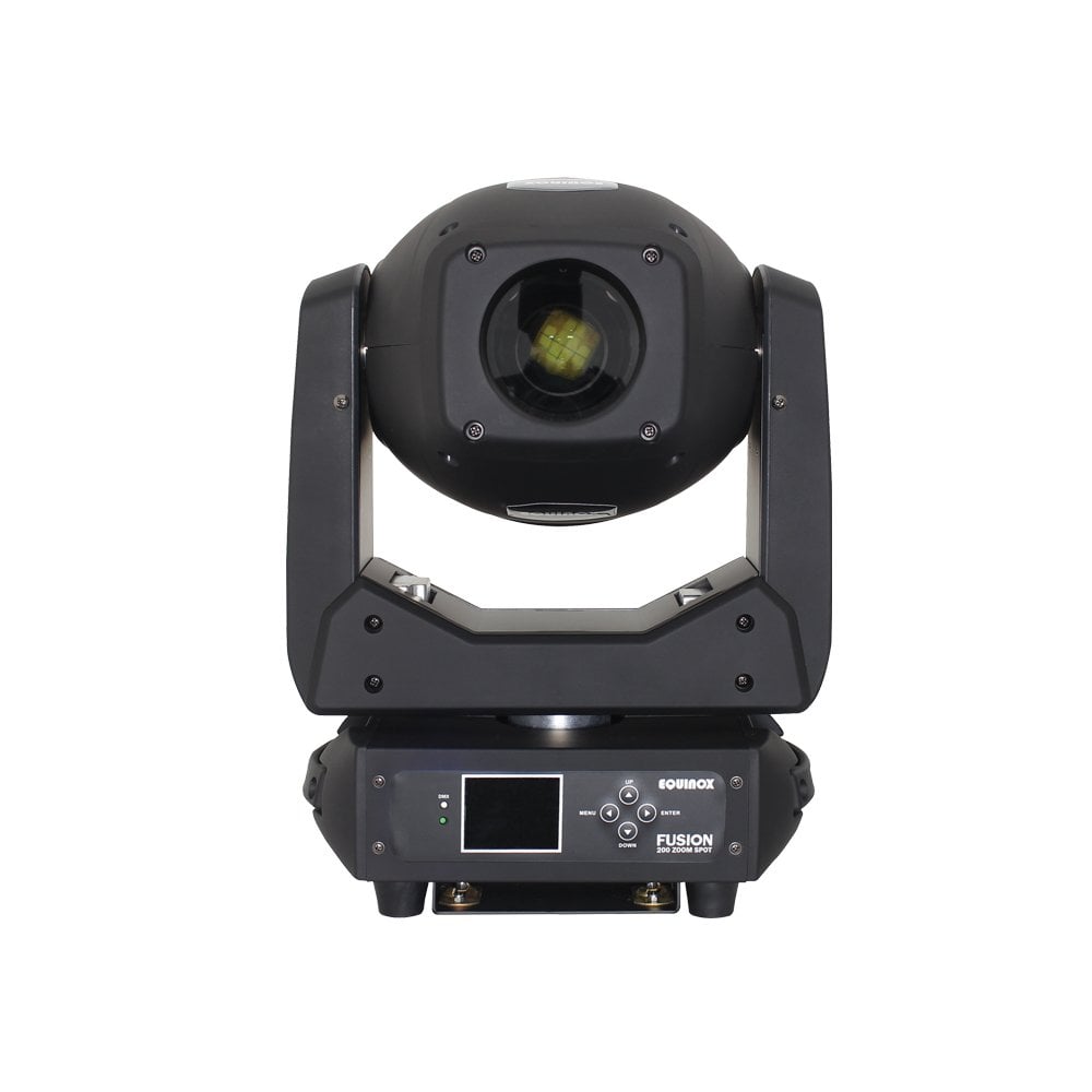 Fusion 200W LED Moving Head Prism Zoom Spot (Black)