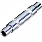 6.35mm Stereo Jack to Stereo Jack Socket Coupler Adaptor