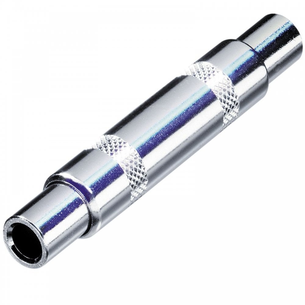 6.35mm Stereo Jack to Stereo Jack Socket Coupler Adaptor