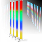 Pulse Tube Rechargeable Colour Changing LED Effect 4 Pack