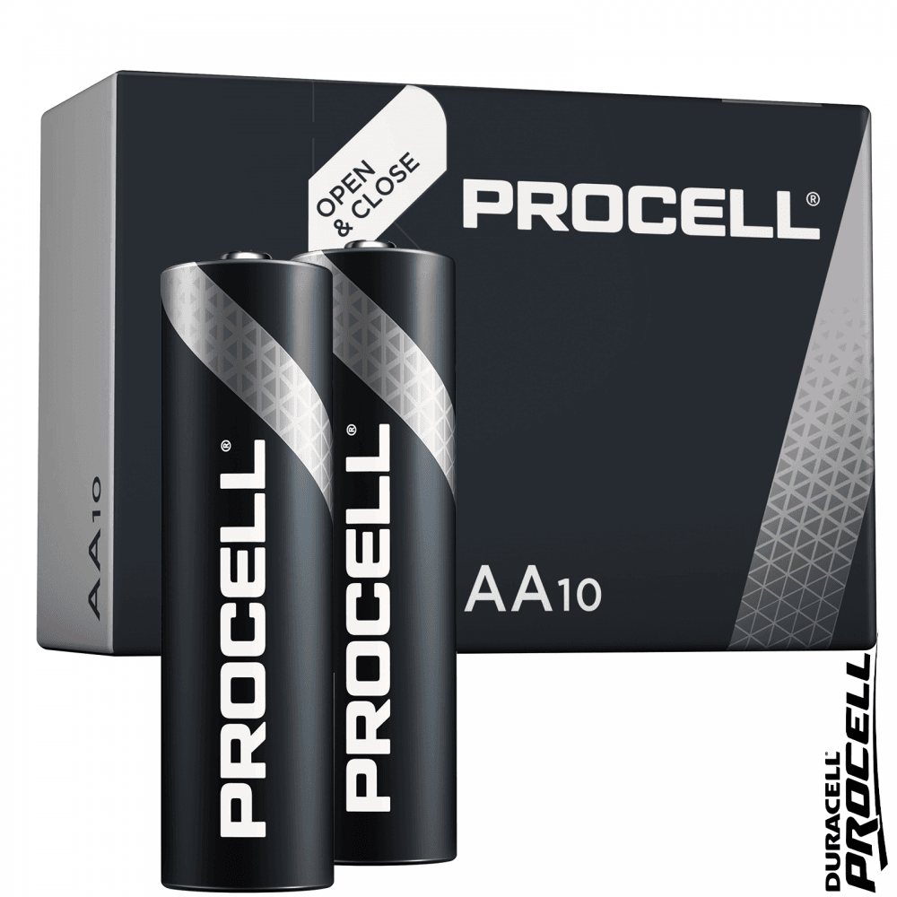 Procell AA LR6 ID1500 Batteries | Box of 10 | DC1517 HR6 MN1500