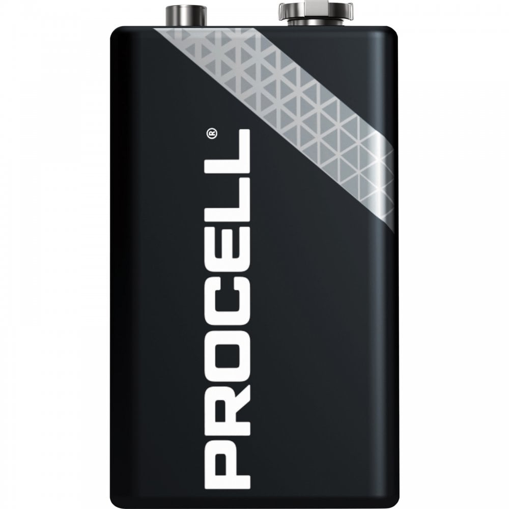 Procell 9V PP3 6LR1 ID1604 Batteries Box of 10