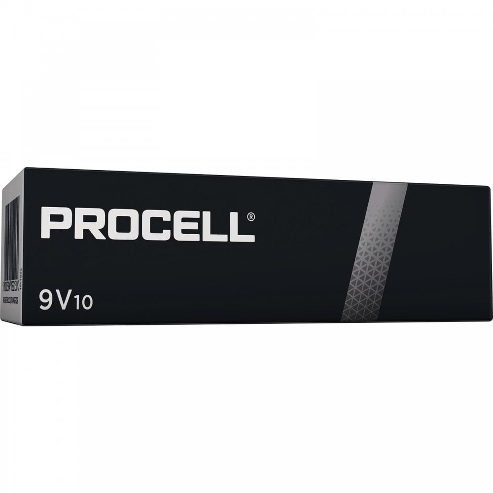 Procell 9V PP3 6LR1 ID1604 Batteries Box of 10