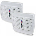 Compact Silica Rechargeable Dehumidifier Twin Pack