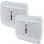 Compact Silica Rechargeable Dehumidifier Twin Pack