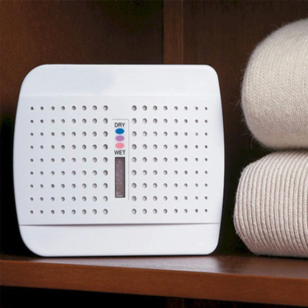 Compact Silica Rechargeable Dehumidifier Twin Pack