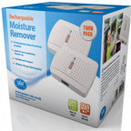 Compact Silica Rechargeable Dehumidifier Twin Pack