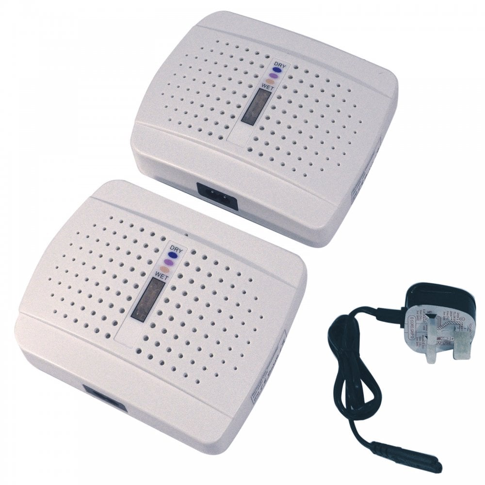 Compact Silica Rechargeable Dehumidifier Twin Pack