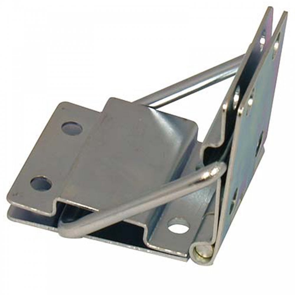 Nickel Heavy Duty Metal Strut Hinge for 95 Degree Chest Case Lid Opening