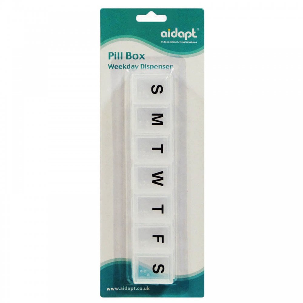 Small Weekly Pill Dispenser