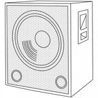 QT18SA Active Sub Cabinet Speaker 600w Peak