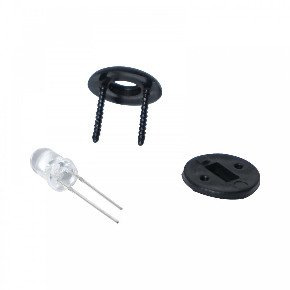 Replacement Pack of 10 Starcloth Cool White LED & Holder Pack