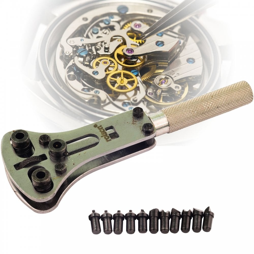 Watch Case Opener Remover Jewellery Craft Key Wrench Repair Tool