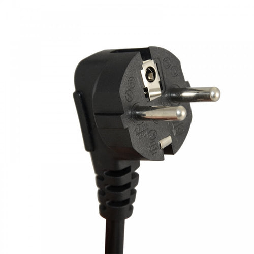 1.5m C13 IEC Kettle to European 2 pin Round AC EU Plug Power Cable Lead Cord PC
