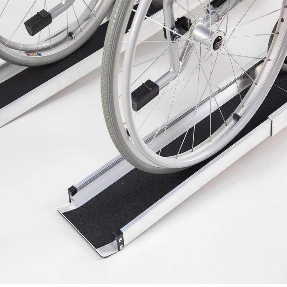 Telescopic Channel Ramps For Wheelchairs and Scooters inc Case