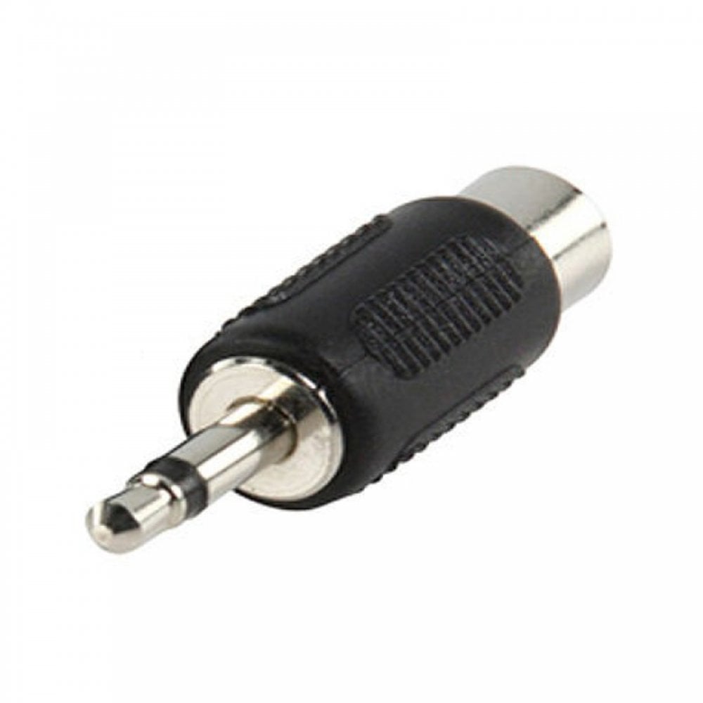 3.5mm Mono Jack Plug Male to RCA Phono Socket Adapter