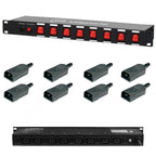 PC-08 Power Panel 8 Switch Control IEC Connection 10A Per Channel