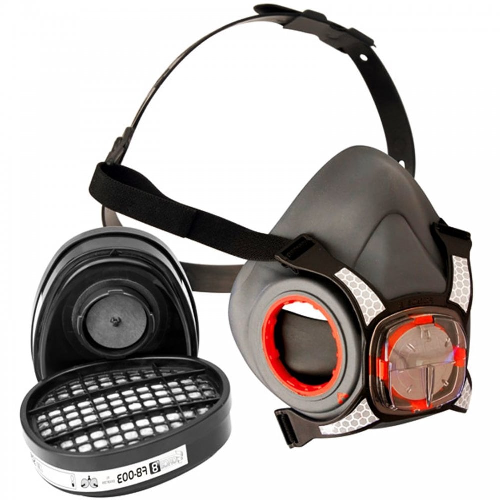 Force 8 Half-Mask with FFP3 / P3 Filters