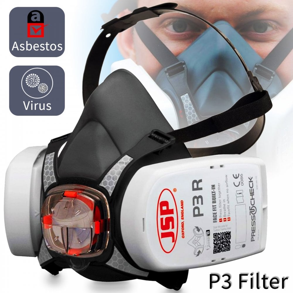 Force 8 Half-Mask with FFP3 / P3 Filters