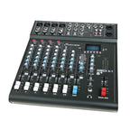 8 Channel Mixer Desk USB SD Recorder 16 DSP Effects