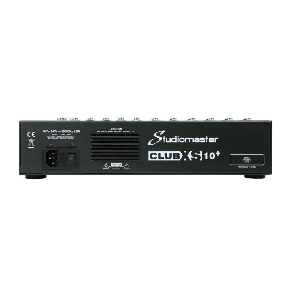 10 Channel Mixer Desk USB SD Recorder - 2020 + Version With Footswitch Socket