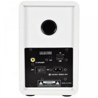 Pair of White 30W Active Monitor / Bookshelf Speaker