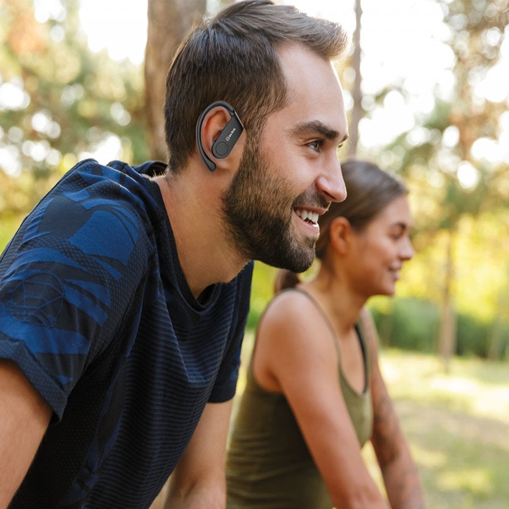 Splashproof True Wireless Sports Earphones & Charging Case