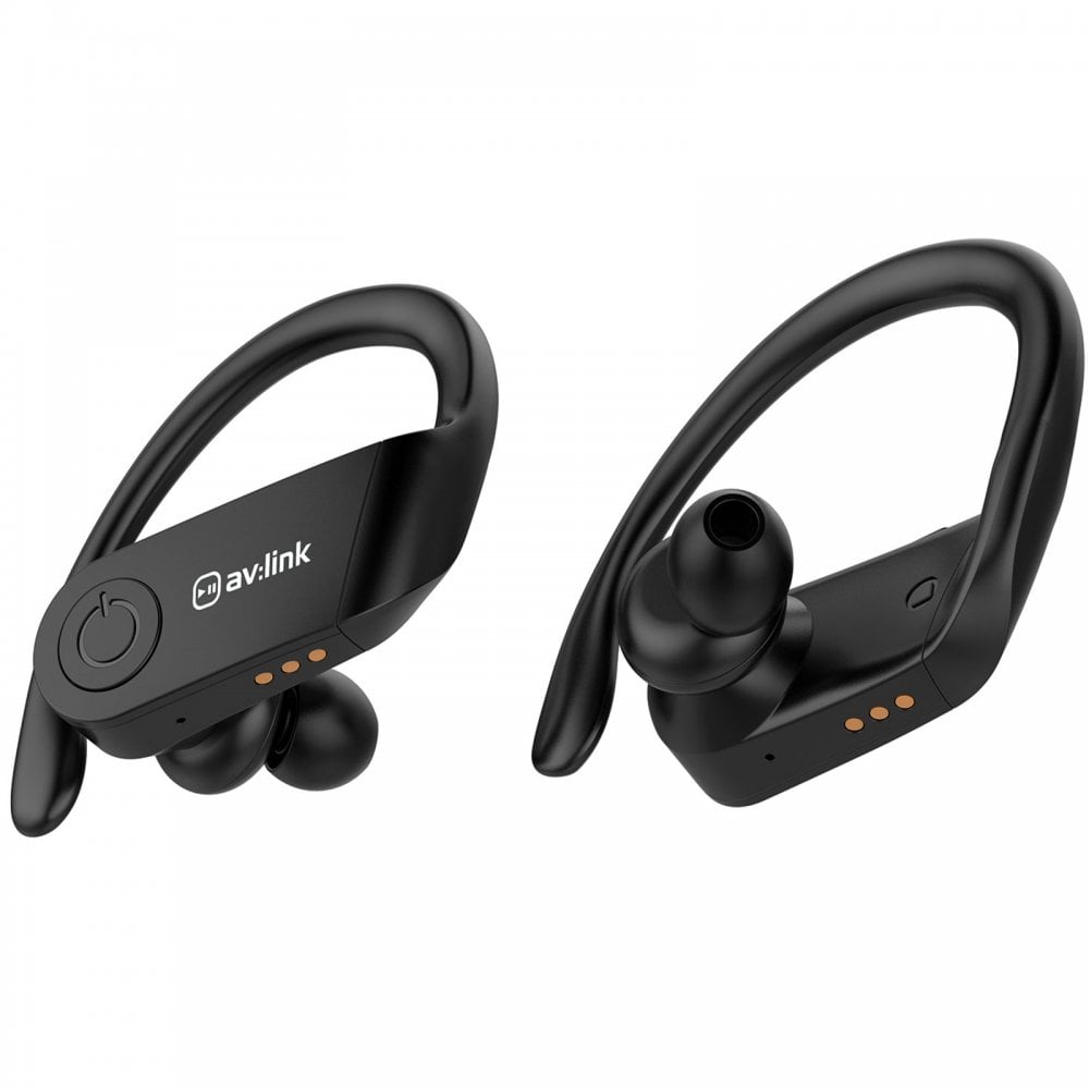 Splashproof True Wireless Sports Earphones & Charging Case