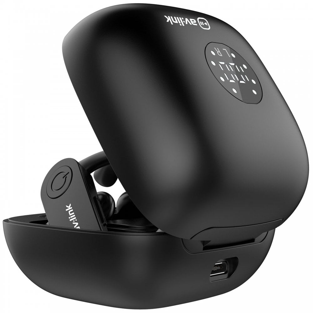 Splashproof True Wireless Sports Earphones & Charging Case