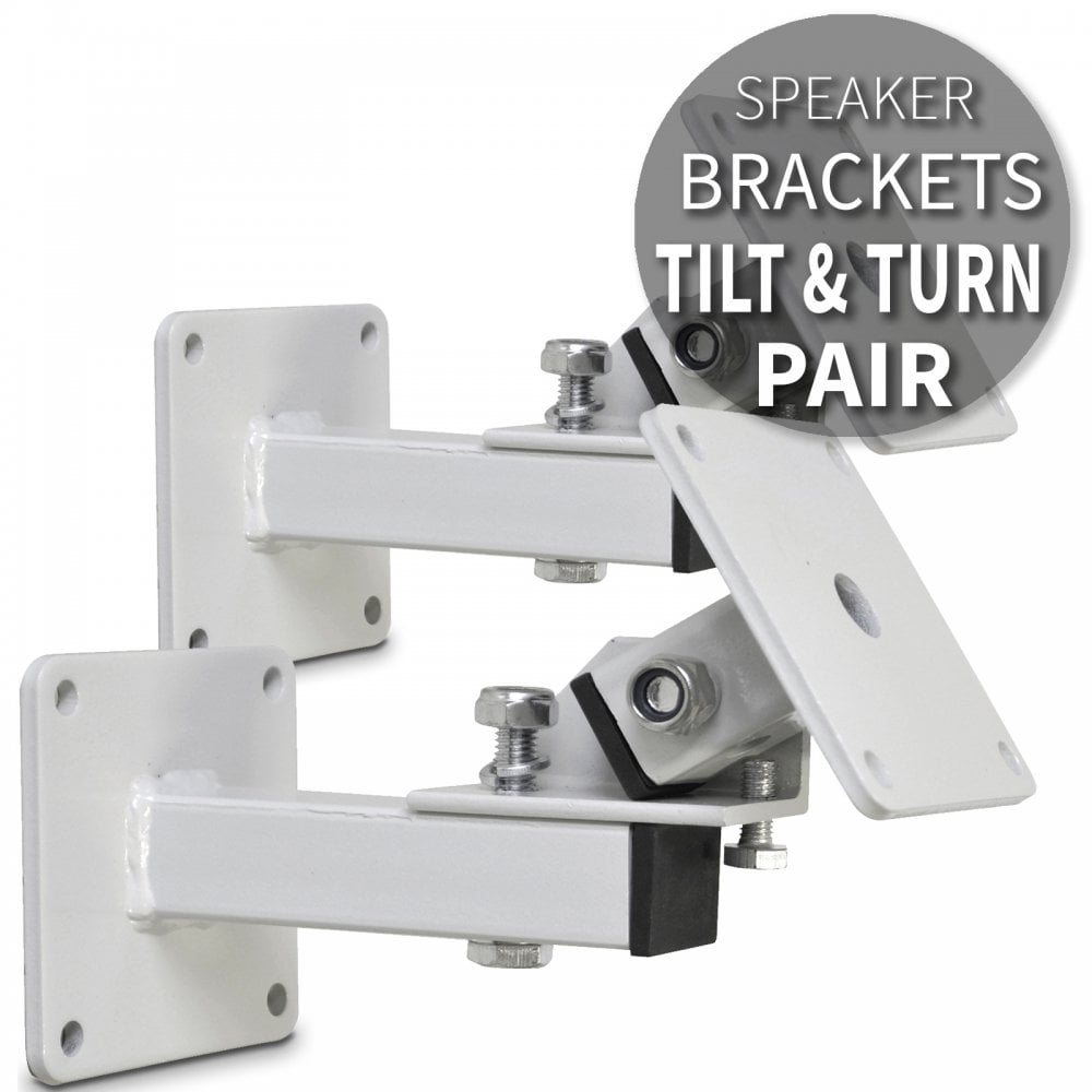 Heavy Duty Speaker Wall Bracket with Tilt and Turn