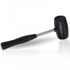 16oz Tubular Steel Rubber Mallet with Rubber Grip