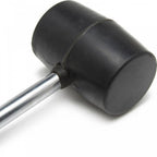 16oz Tubular Steel Rubber Mallet with Rubber Grip