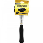 16oz Tubular Steel Rubber Mallet with Rubber Grip