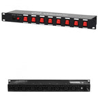 PC-08 Power Panel 8 Switch Control IEC Connection 10A Per Channel