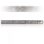 6" / 150mm Stainless Steel Ruler Metric & Imperial Engineers Pocket Rule