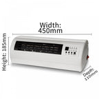 2kw Electric Over Door Warm Air Curtain Fan Wall Heater