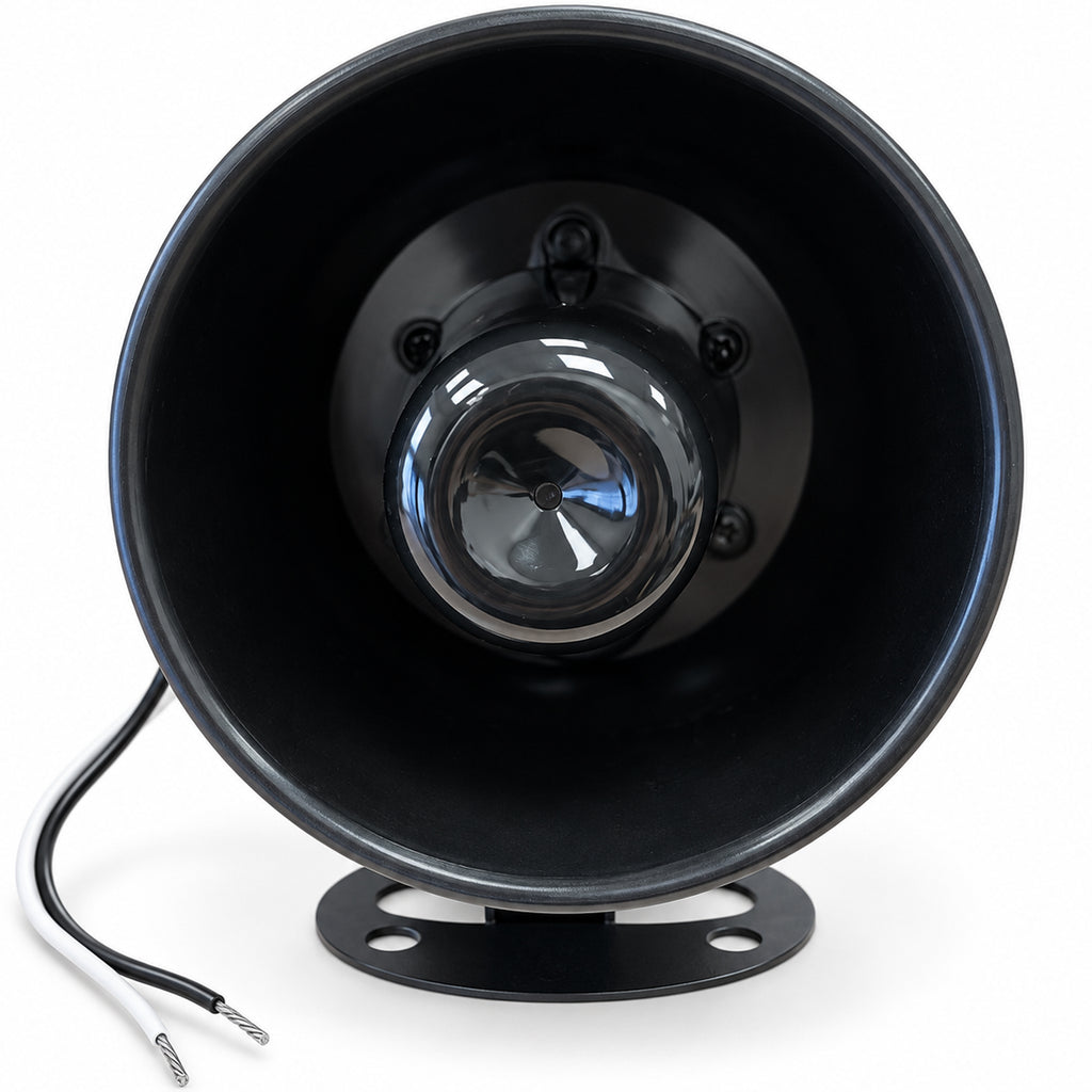 Black ABS 10w 8 ohm Round Horn Speaker Indoor and Outdoor