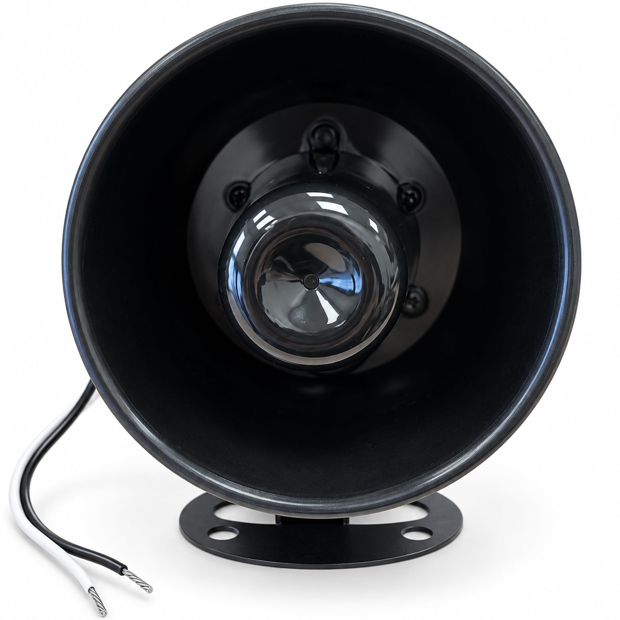 Black ABS 10w 8 ohm Round Horn Speaker Indoor and Outdoor