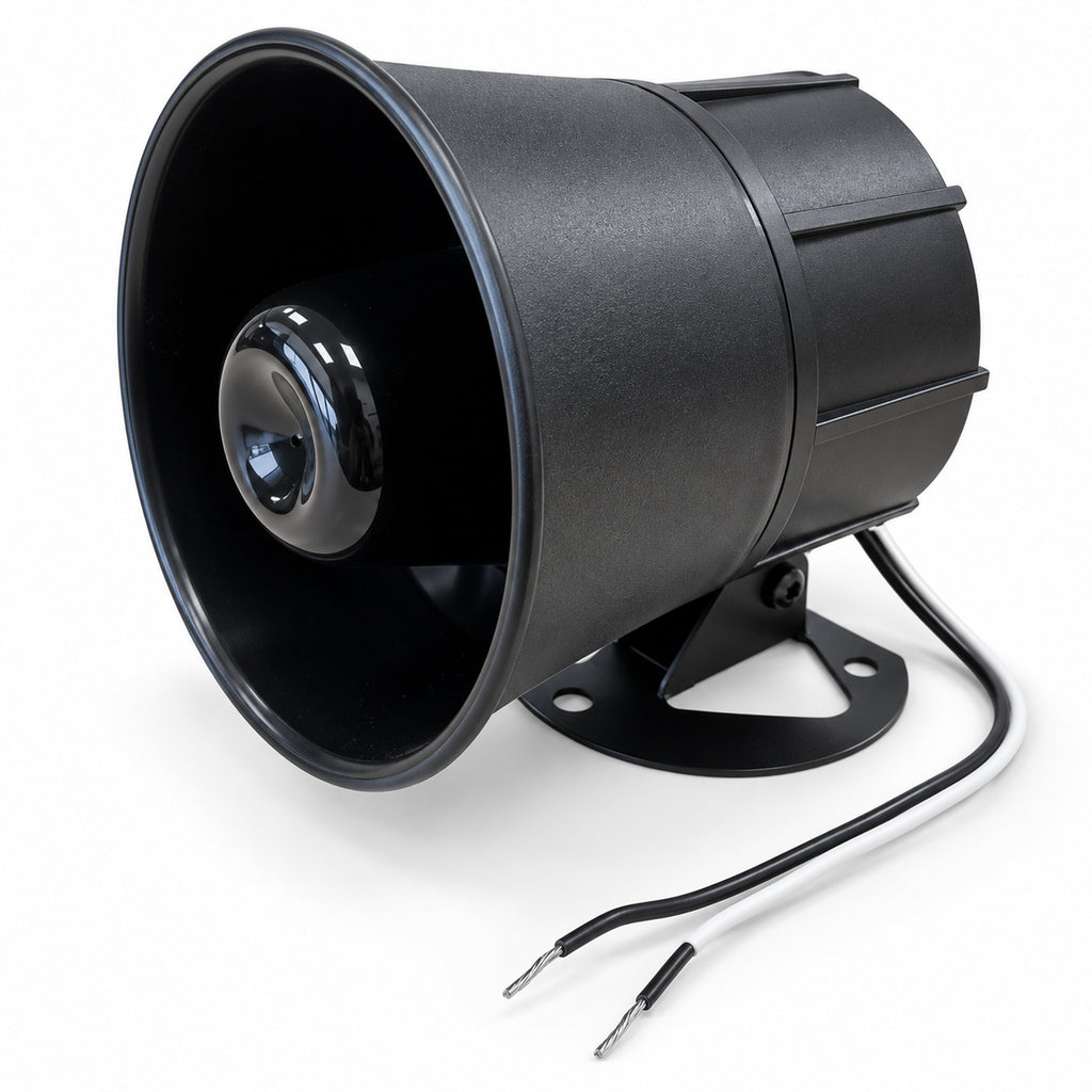 Black ABS 10w 8 ohm Round Horn Speaker Indoor and Outdoor