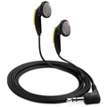 Lightweight DBBS Stereo Black Gold EarphoneS for Schools Tour Companies