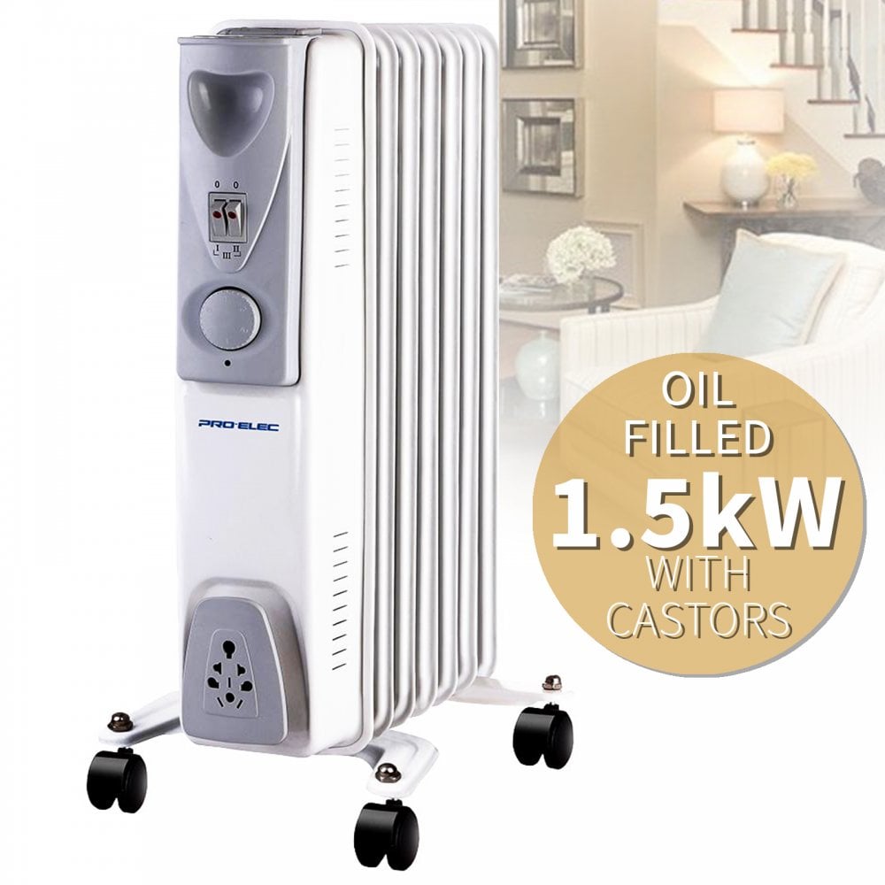 7 Fin Oil Filled Radiator 1.5kW
