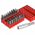 33pc x 25mm Security Bit Set - Tamperproof, Hex Key, Tri Wing