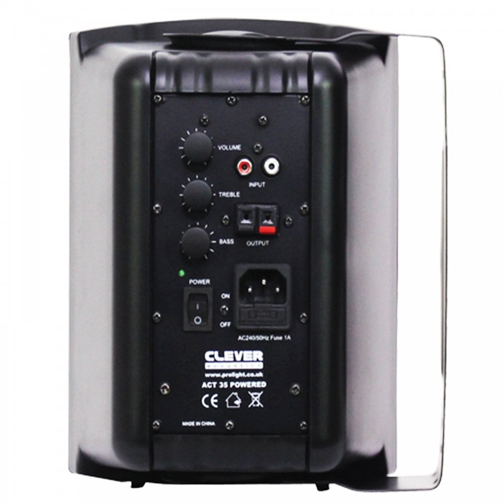 Pair of ACT 35 Watt Black Powered Speakers