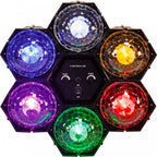 6 Way Pod Disco Party DJ Multi Colour LED Lamp Light FX