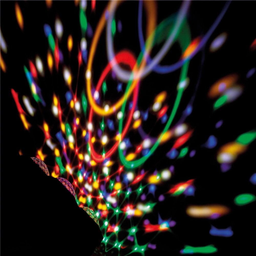 6 Way Pod Disco Party DJ Multi Colour LED Lamp Light FX