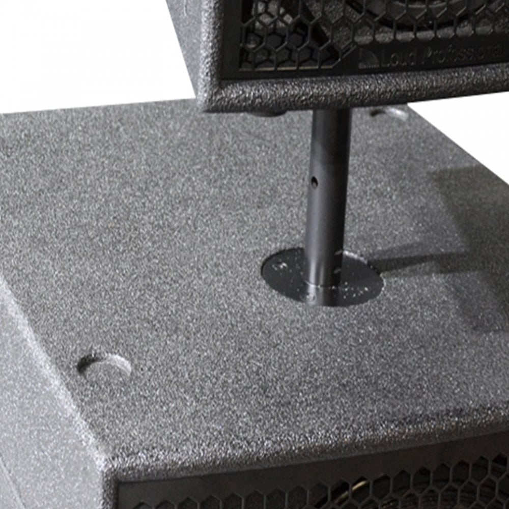 Heavy Duty Internal Steel Top Hat Speaker Mounting Socket PAIR